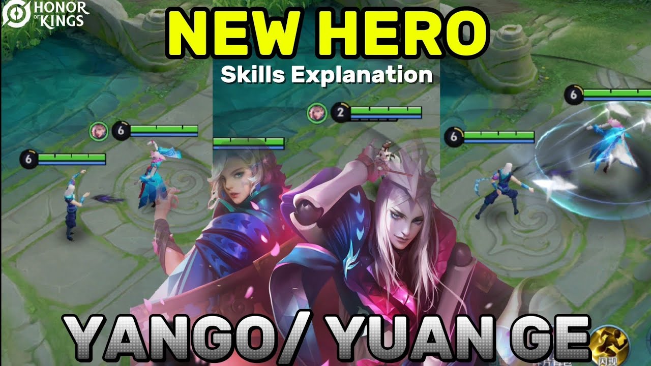 New Hero: Yango/ Yuan Ge Skills Explanation| Honor of Kings