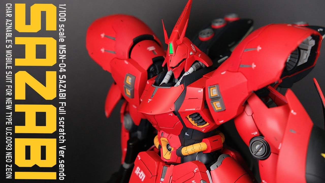 [1/100 scale] The most muscular SAZABI(a.k.a 마동석 사자비) is completed!!