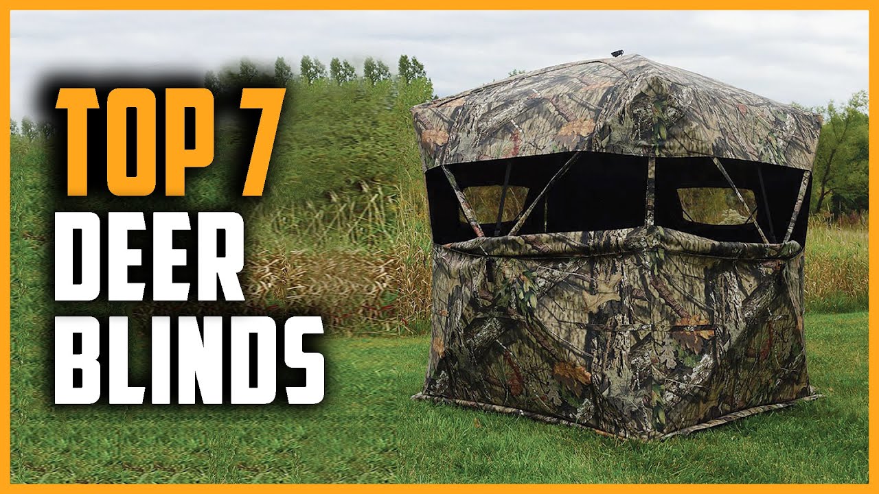 Best Deer Blinds 2024 | Top 7 Ground Blinds For Deer Hunting