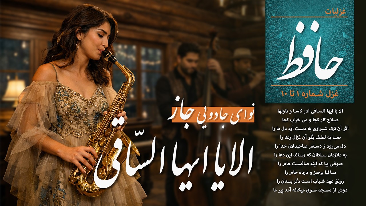 الا یا ایها الساقی | غزلیات حافظ به سبک جاز ۱–۱۰