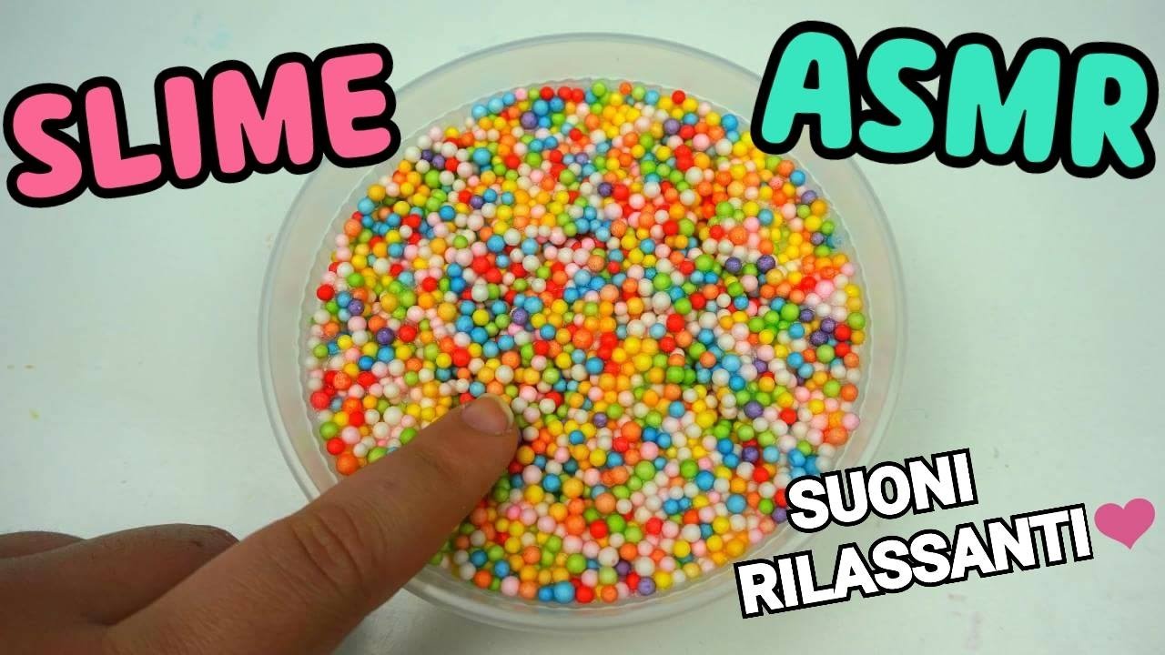 SLIME ASMR (SUONI SLIME RILASSANTI) Slime Most Satisfying Sounds || Iolanda Sweets