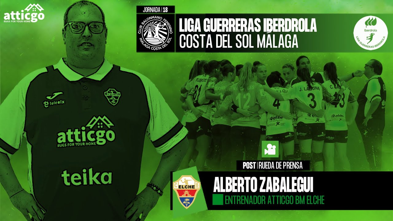 RDP | J.18 | Liga Guerreras Iberdrola | POST PARTIDO | Alberto Zabalegui VS. Costa del Sol Málaga