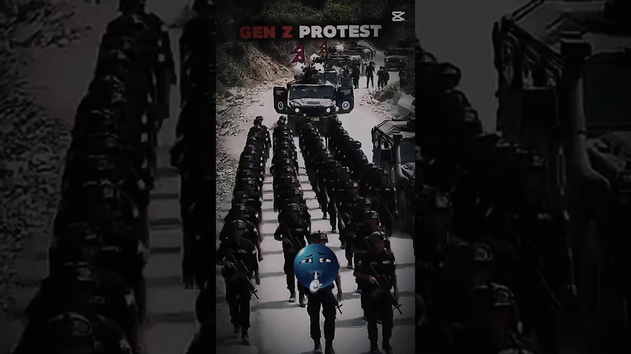 Gen-z protest #nepal #nepalinews #military #nepali #army #shortsfeed #nepalisong #history #viral