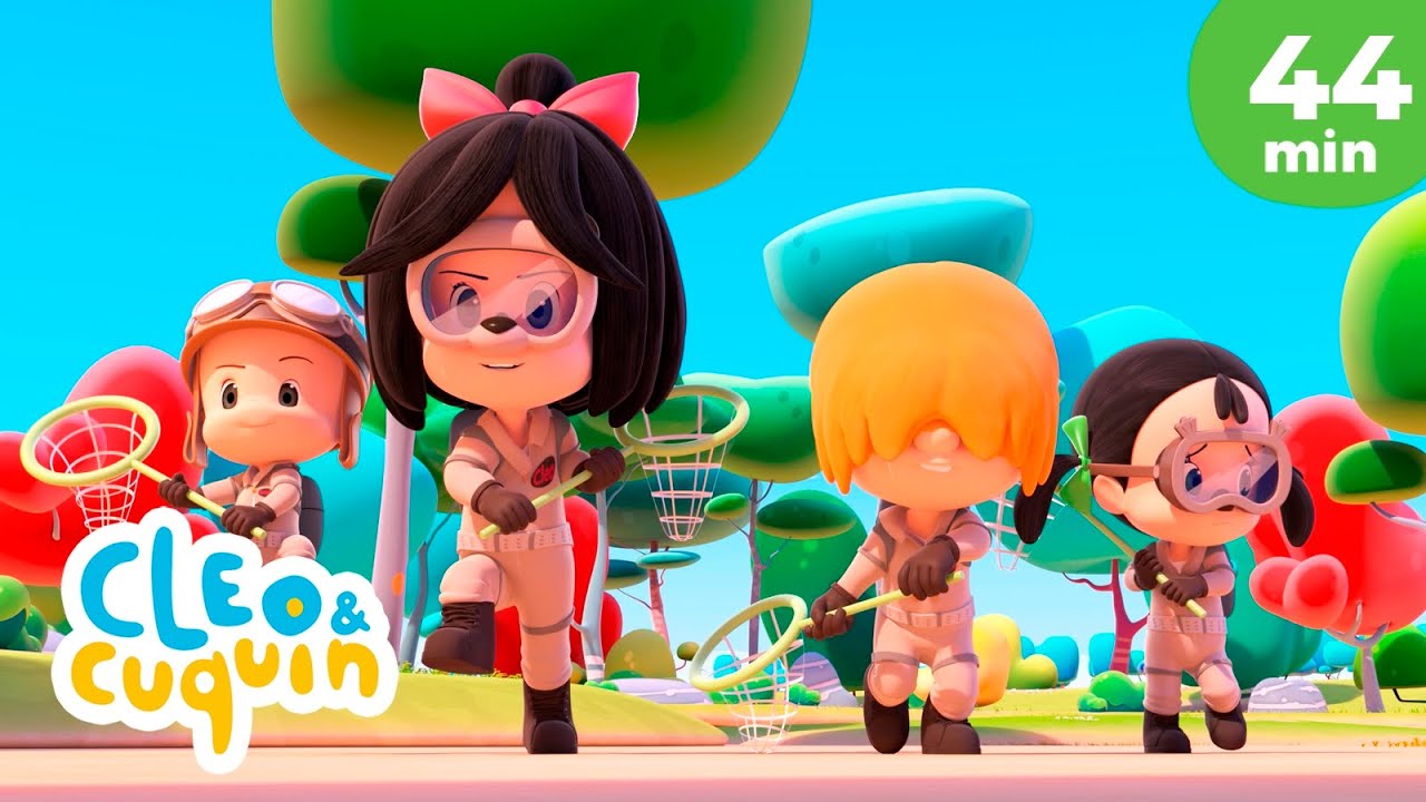 GHOST CATCHERS - Cleo & Cuquin Netflix episodes & Nursery Rhymes
