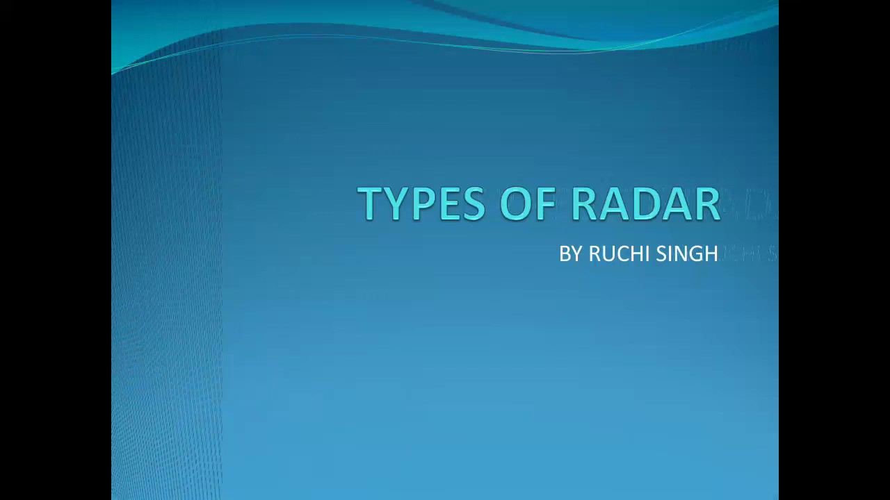 Types of radar (bistatic and monostatic radar) in Hindi