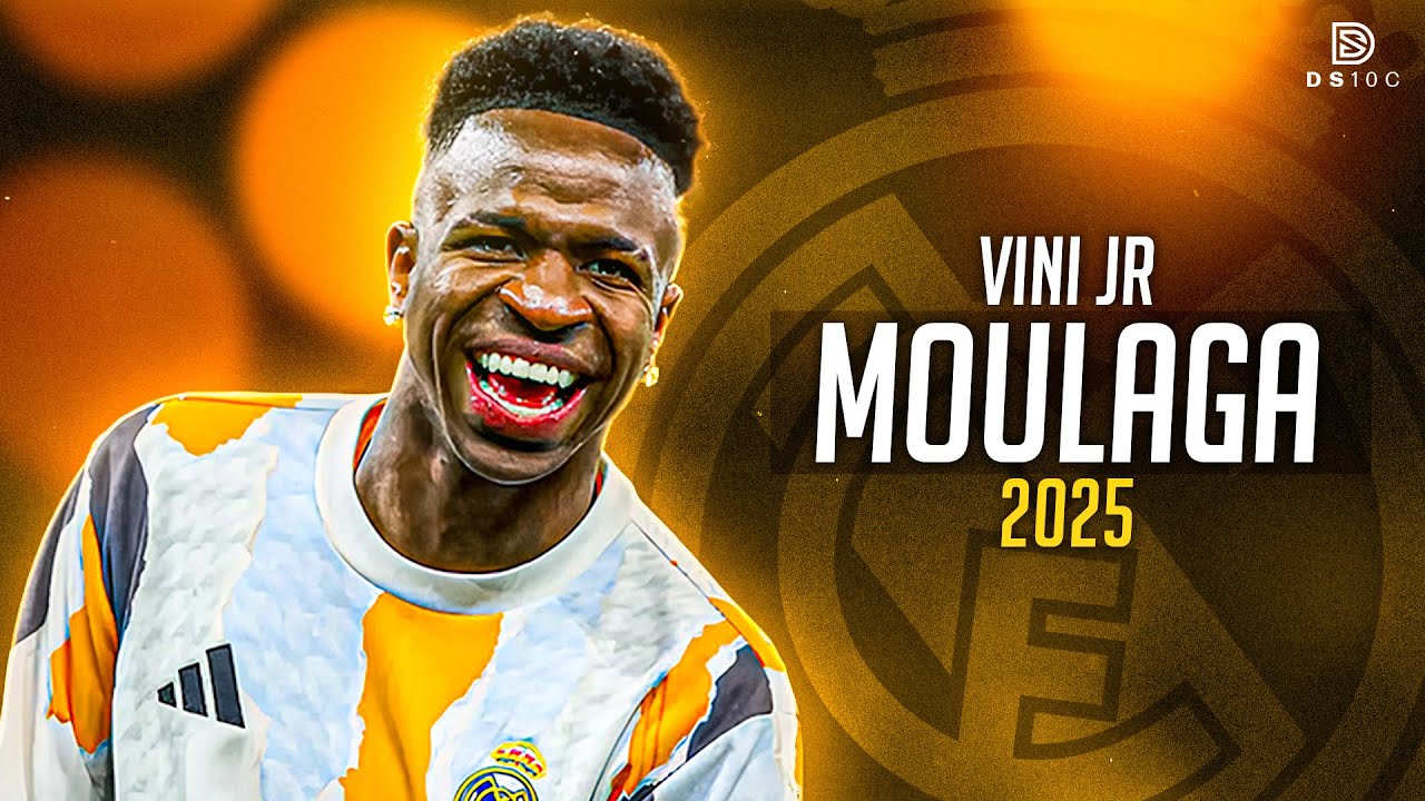 Vinicius Jr ● MOULAGA ft. Heuss L'enfoiré (ft. JuL) ● Skills & Goals 2025 ᴴᴰ