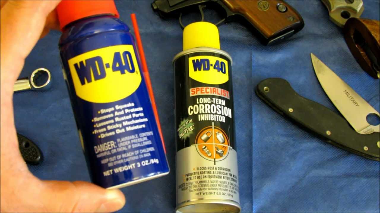 WD-40 LTCI vs BreakFree CLP