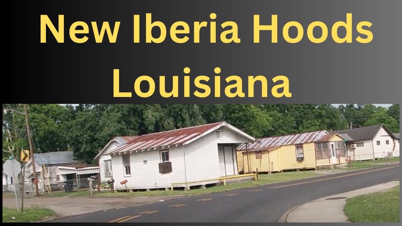 Dangerous Hoods in New Iberia, LA | Dash Cam Driving Tour Louisiana