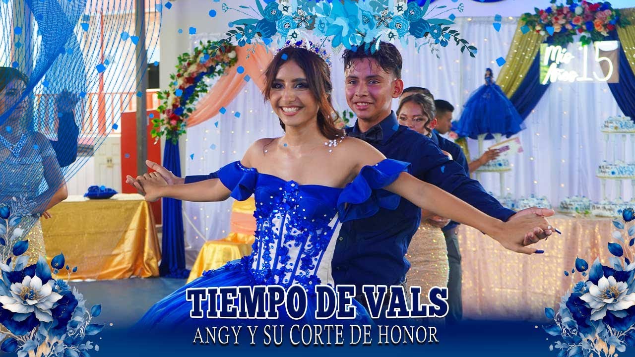 NO TE LO PIERDAS!! El tan esperado momento para Angy, bailar el Vals con la corte de honor