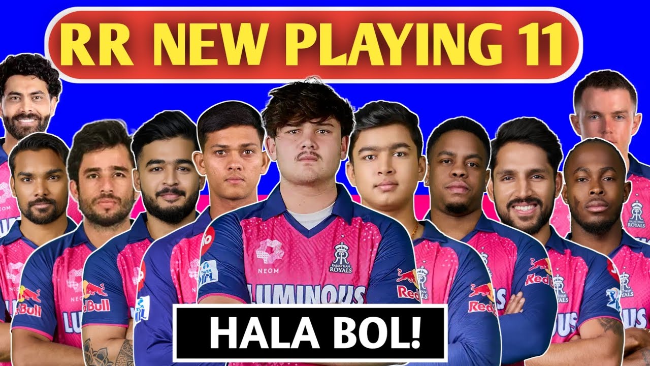 Rajasthan Royals New Playing 11 For Tata IPL 2026 || RR team new playing 11 tata ipl 2026#ipl 