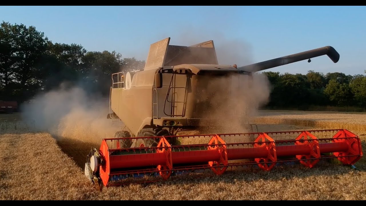 Moisson du blé 2018 dans l'Indre | Lexion 570 [drone]