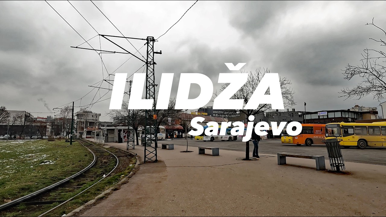 Nedjeljna &scaron;etnja Ilidžom 😶&zwj;🌫️ Sunday walk through Ilidža ( 4K Walking Tour )