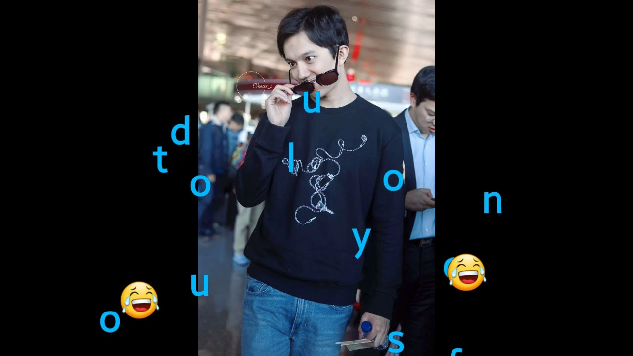 Dimash at the aeroport 😊😊😊