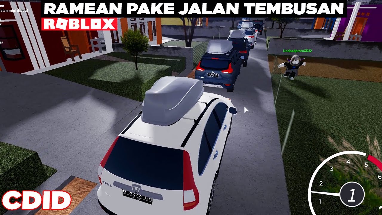 CR-V Kewalahan Lewat Jalan Alternative 😢 | Roblox Car Driving Indonesia ( CDID )