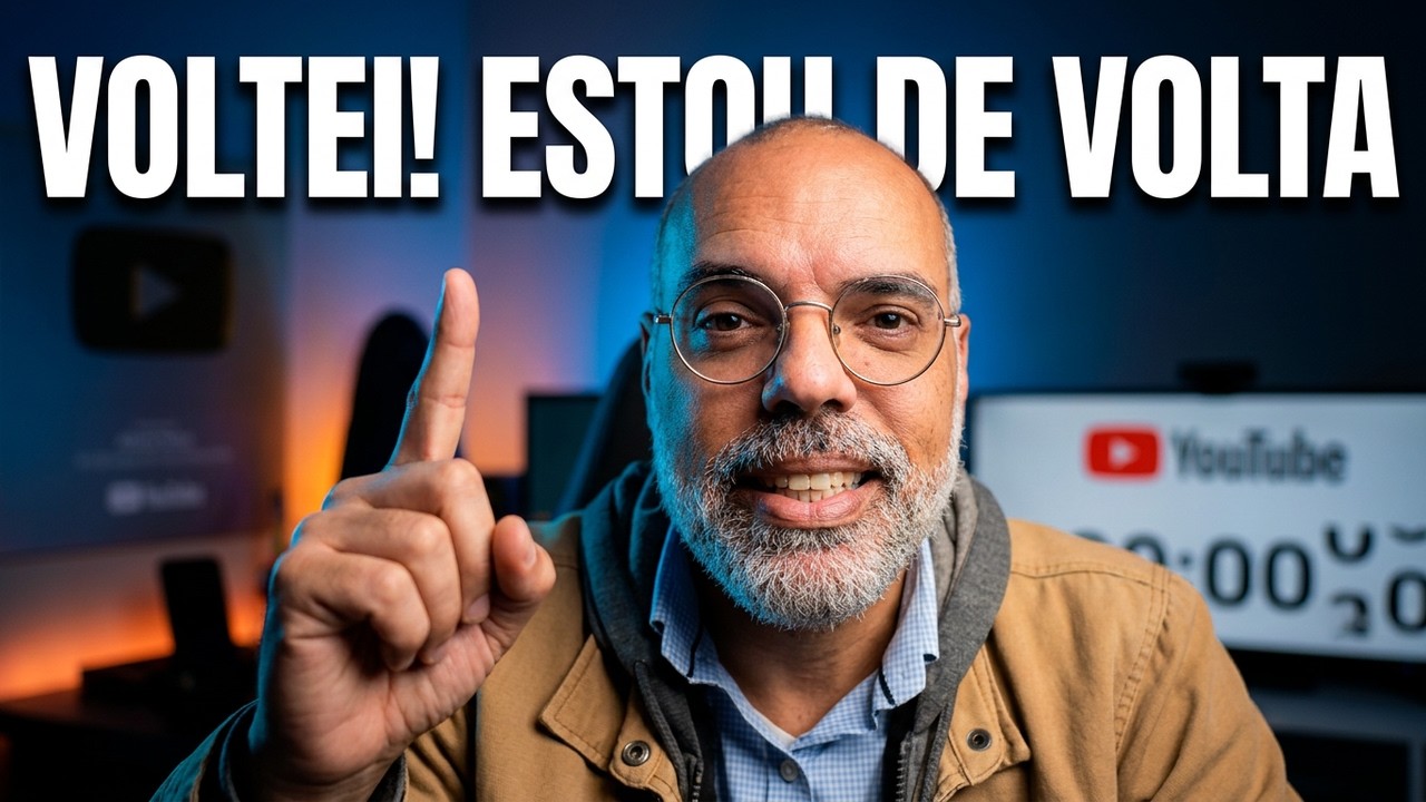 Allan dos Santos: Estou de volta ao YouTube depois de 5 anos