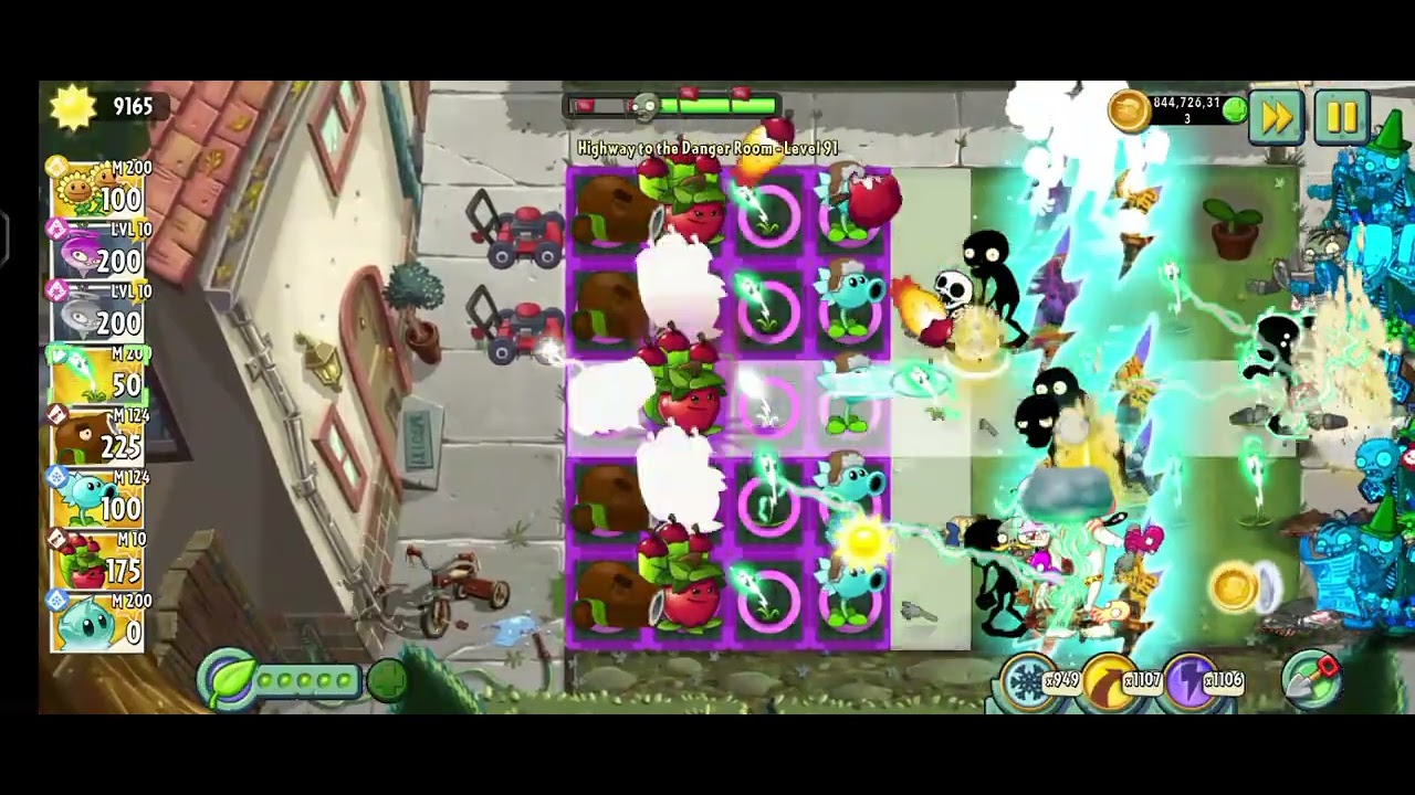 Pvz 2 Highway to The Danger Room lvl 91