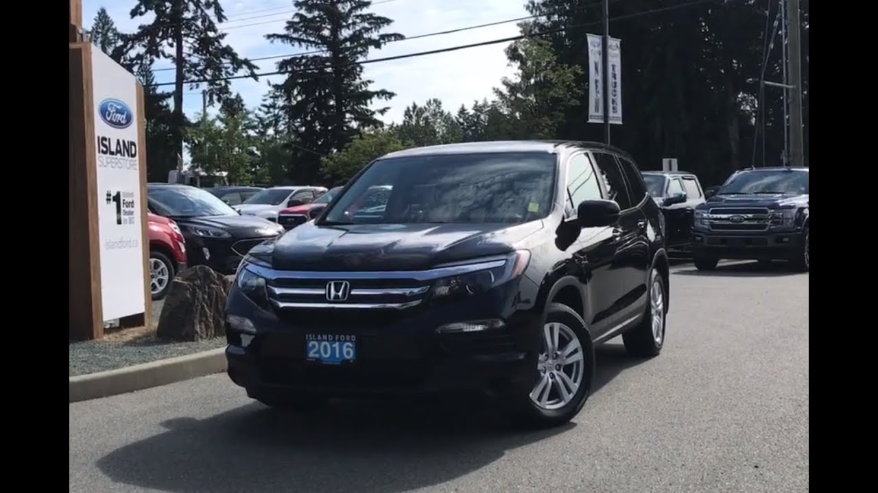 2016 Honda Pilot LX W/ Heated Seats, Backup Camera & Seating for 8 Review | Island Ford