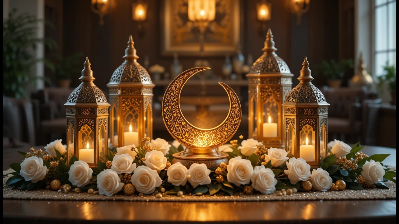 Ramadan Iftar Ambience 🌙 Uplifting Arabic Instrumental Music | Oud & Ney Ramadan Kareem