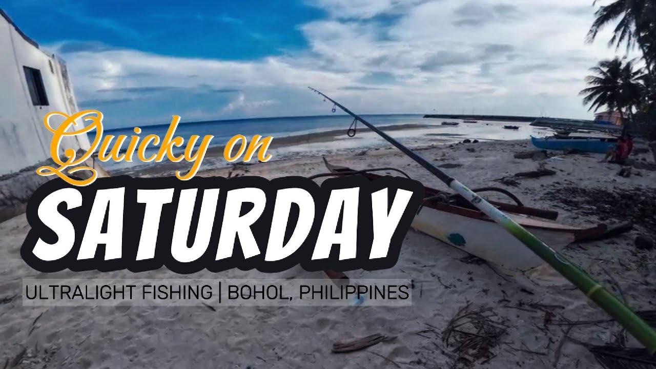 Quicky Saturday🎣 | Good size TRIPLETAIL WRASSE landed | Ultralight fishing #BoyPasolTV