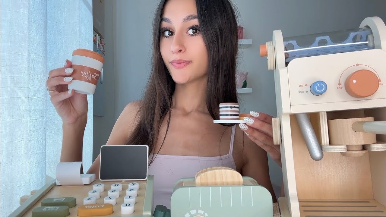 ASMR| You go to the BEST cafe EVER☕️