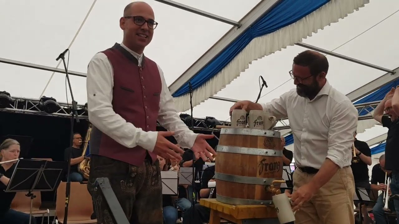 Volksfest Muggensturm  2025 Fassanstich