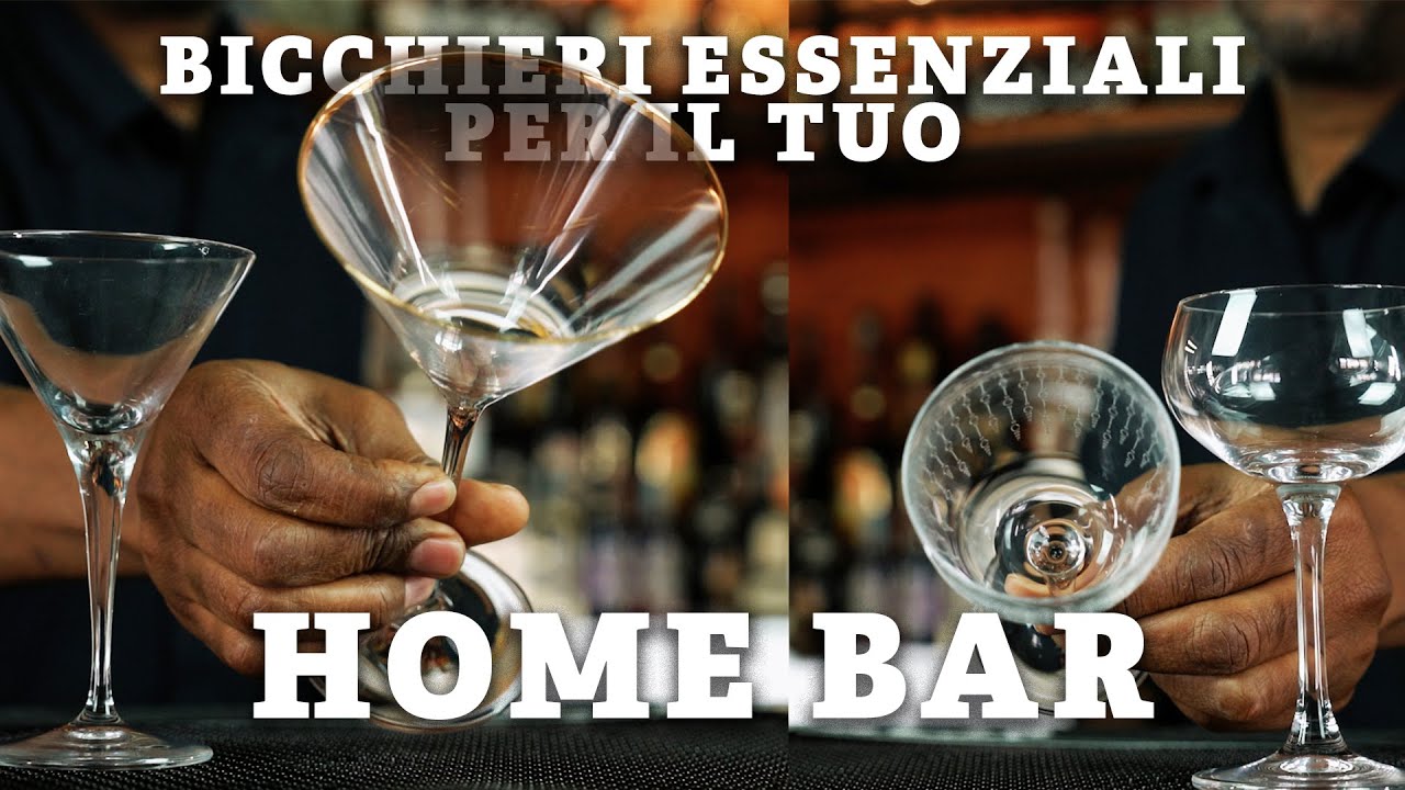 Da Highball a Martini: Tutti i Bicchieri che Ti Servono