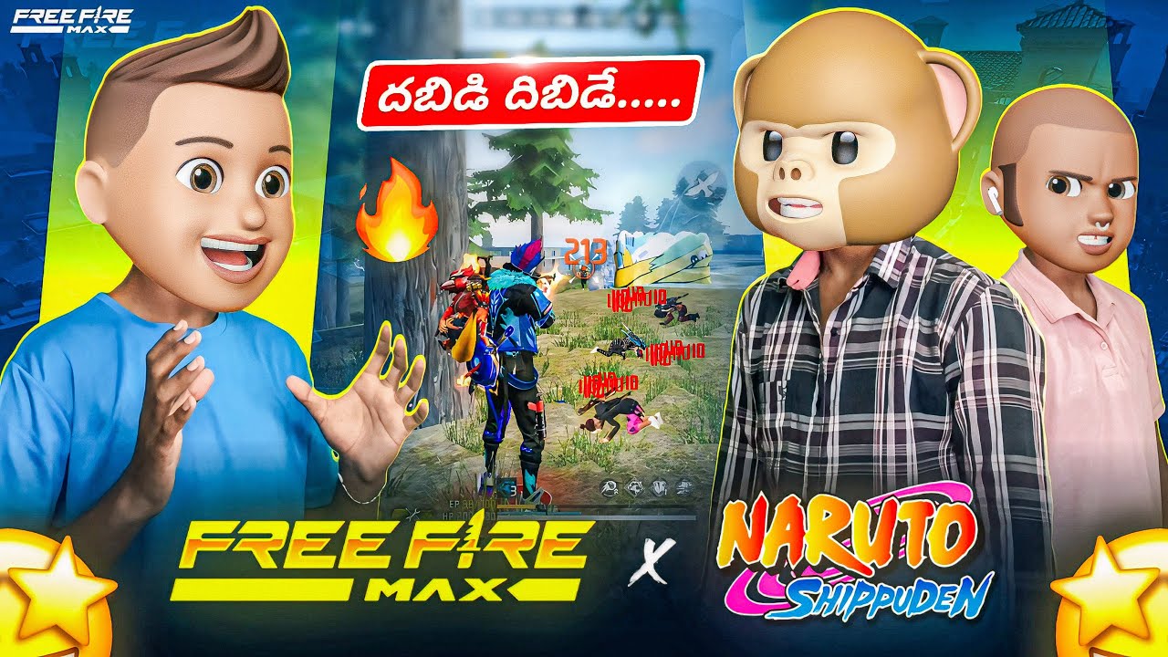 Exploring The New Ob50 Update & Naruto Chapter 2🙋&zwj;♂️|| @SRB_SCB_Is_Live||#freefire #comedy #srb #scb