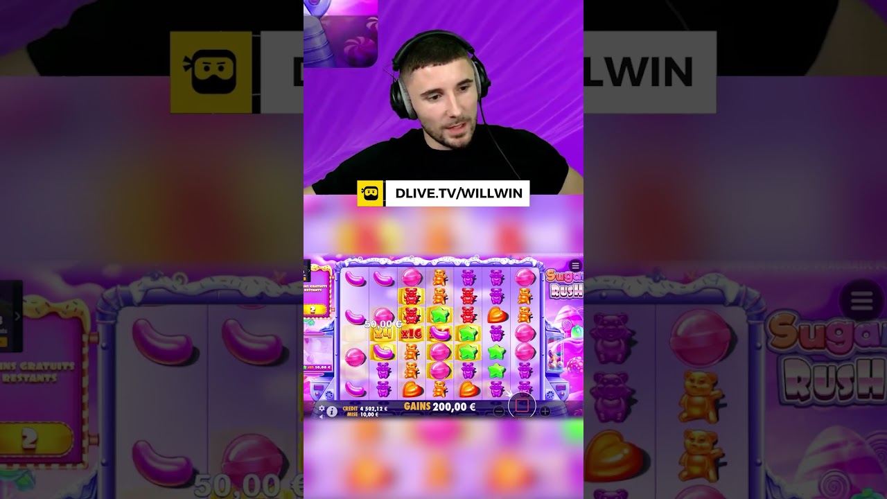 J'OUVRE UN BONUS SUGAR RUSH À 1000€ !