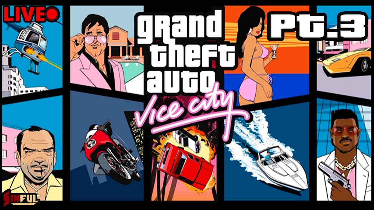 🔴GTA VICE CITY is a F*cking Classic! 🤣 Part 3 #gta #gtavicecity