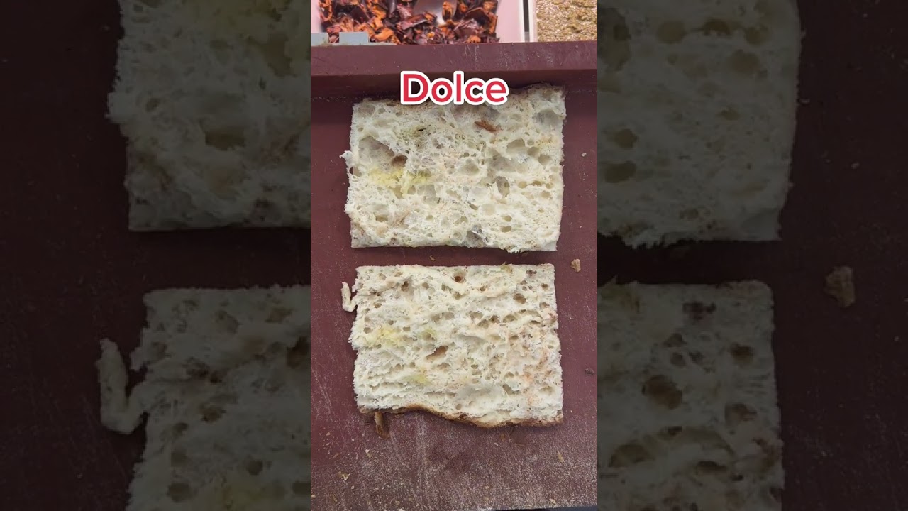 SCHIACCIATA DOLCE VS SALATA🤤 