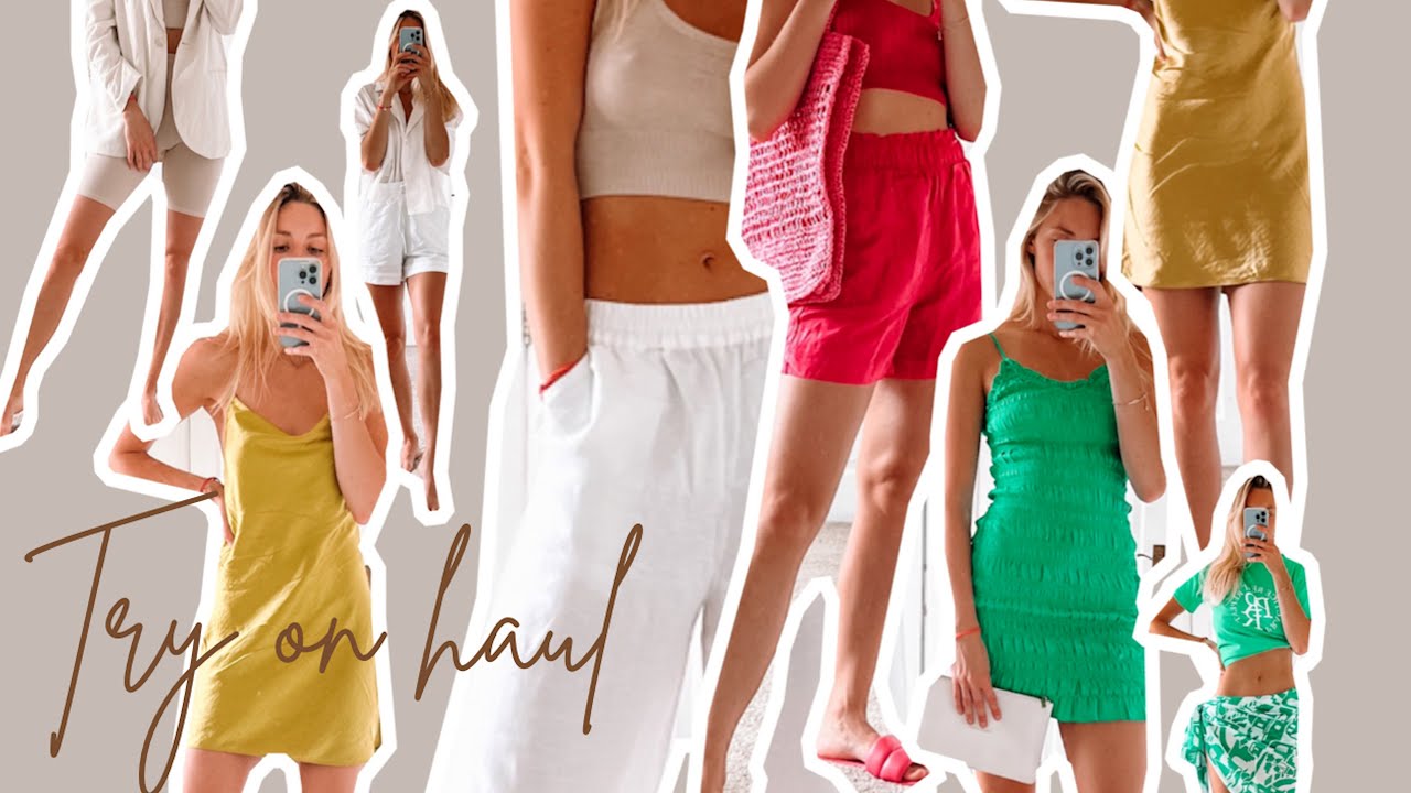 HUGE H&M Holiday wear  TRY ON Haul | Summer Clothes | Millie Wilson