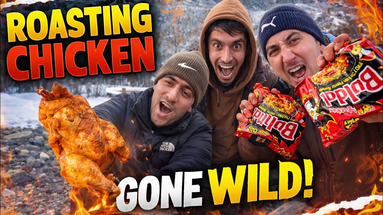 Out Door Camping in Winter Gones Wild 🔥