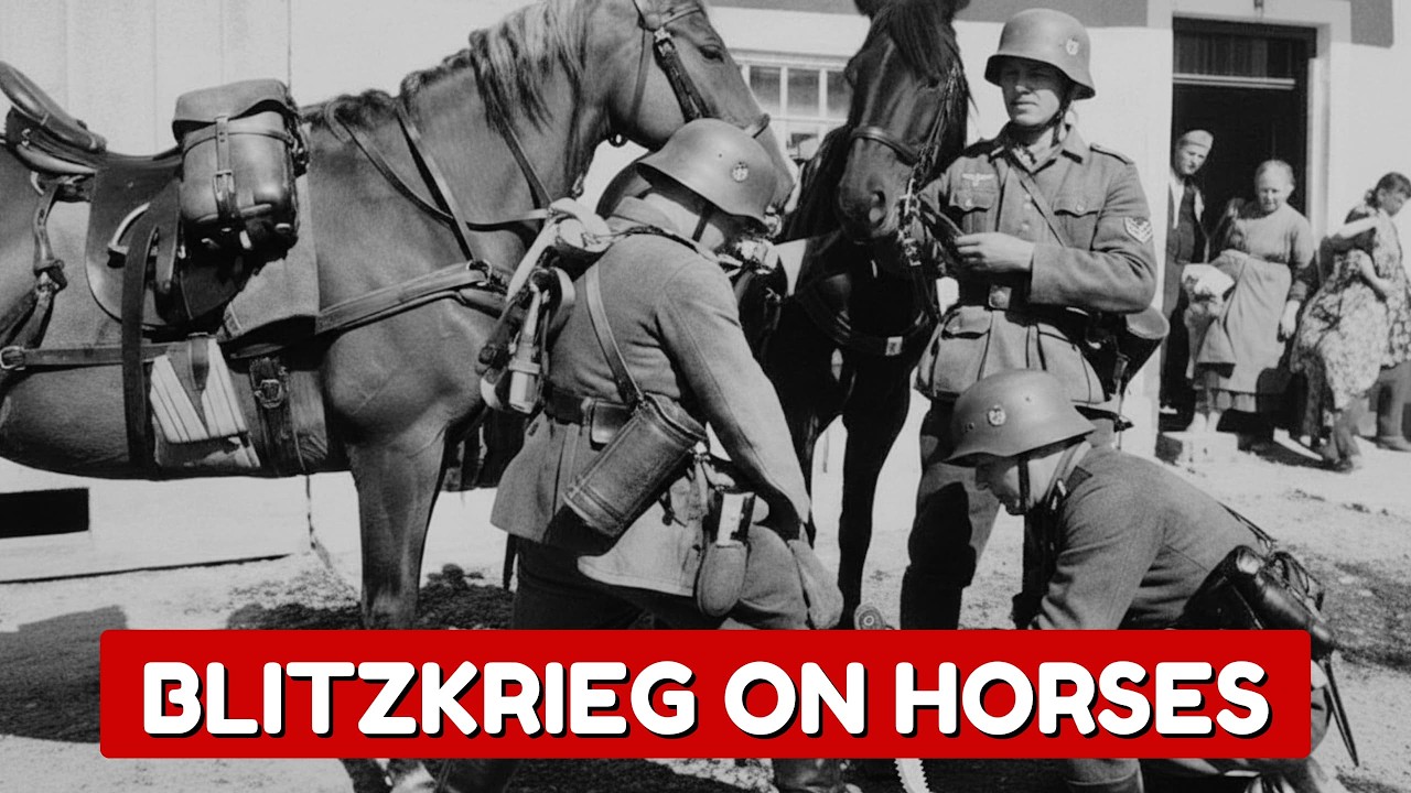 Hitler's Desperate Army Forced to Eat Their War Horses