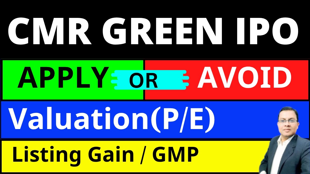 CMR Green Technologies IPO Apply or Avoid I CMR Green IPO GMP I CMR Green IPO Review I CMR Green IPO