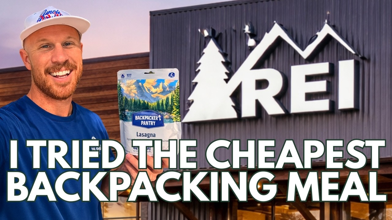 I Tried the CHEAPEST Backpacking Meal at REI… Was It Worth It?