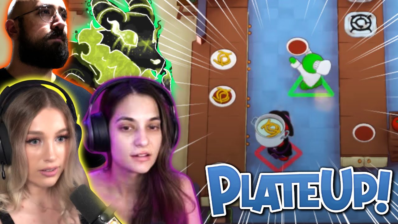Emerome @karacorvus @MetalGear4rocks And @skadj3274 Continue There Cooking Careers In Plate Up!!!