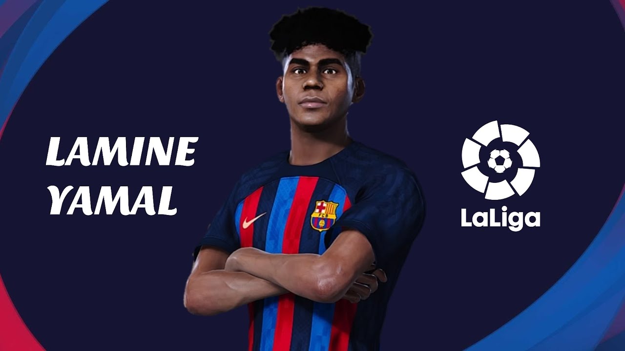 PES 2021 - LAMINE YAMAL 🇪🇸 (FC BARCELONA) (LA LIGA 22/23🇪🇸)