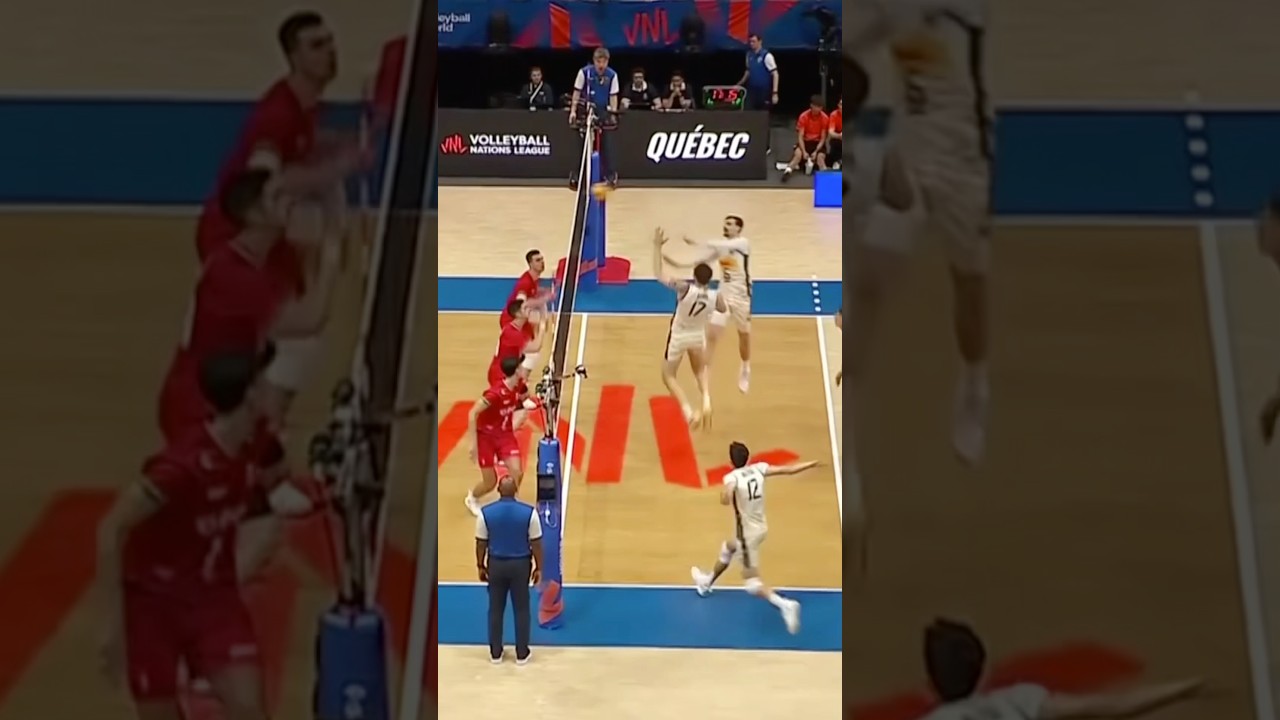 Boss play by Giannelli 👑 #epicvolleyball #volleyballworld #volleyball