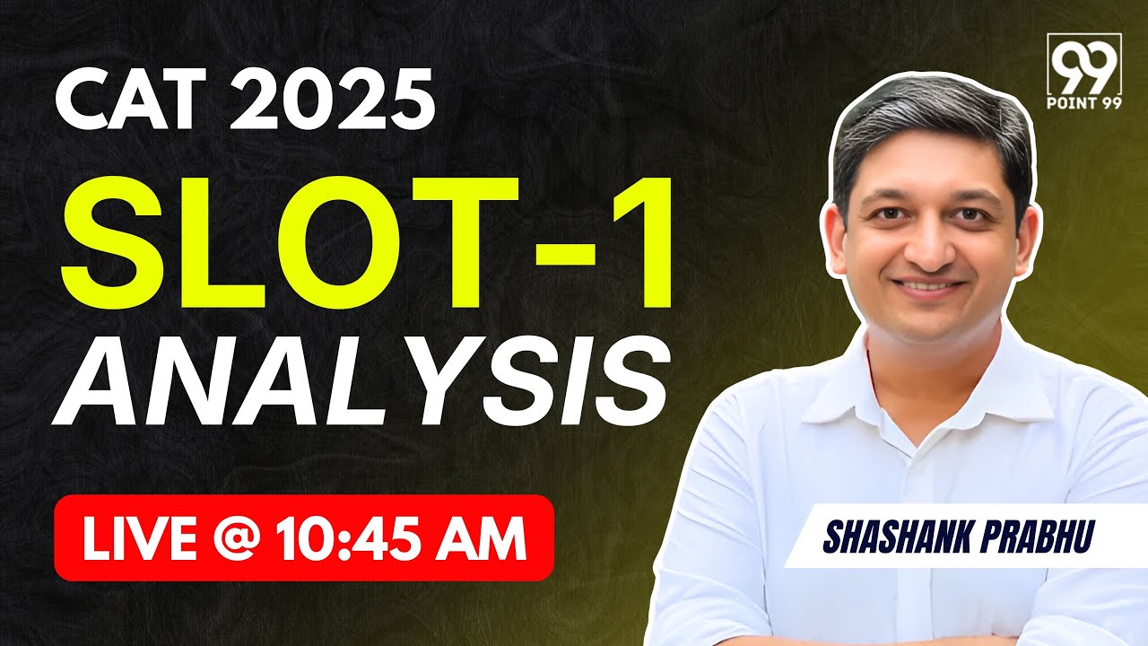 CAT 2025 Slot 1 Analysis | CAT 25 Slot 1 Review | CAT 25 Paper Review | CAT 25 pattern, percentile