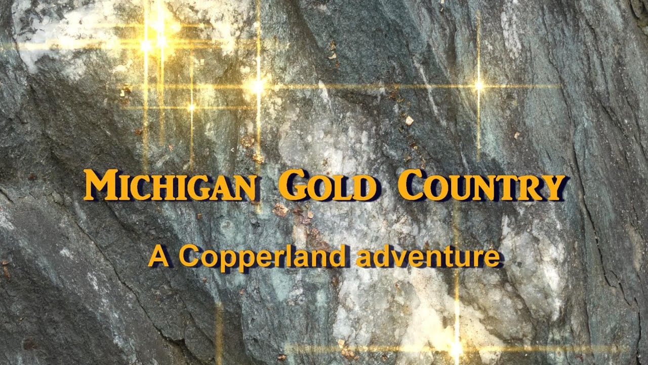 Michigan Gold Country adventure, exploring outcroppings near historic Gold Lake mine