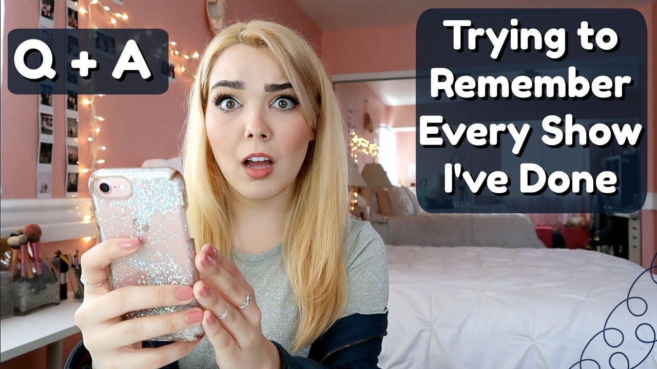 Every Musical I've Been In | Q+A