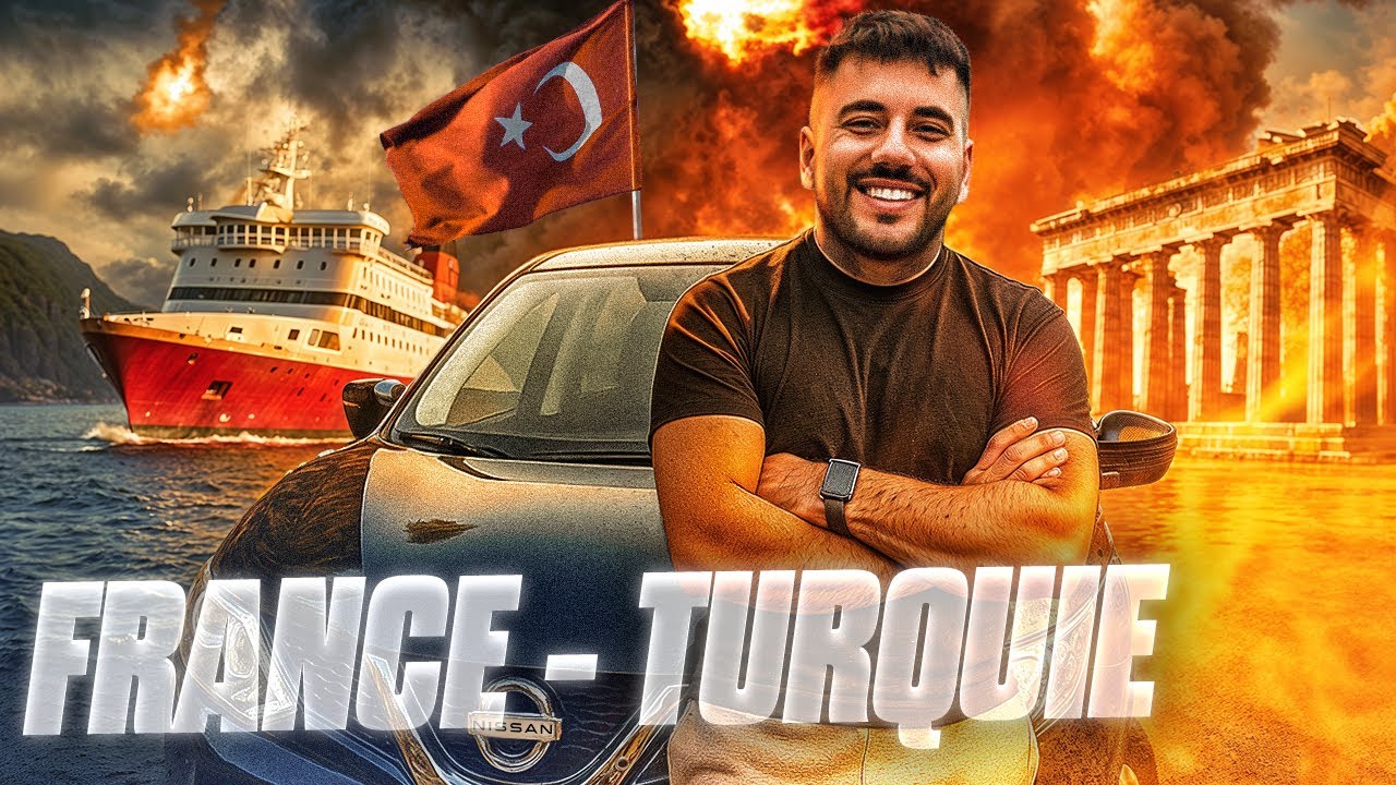 FRANCE - TURQUIE EN VOITURE 🚗