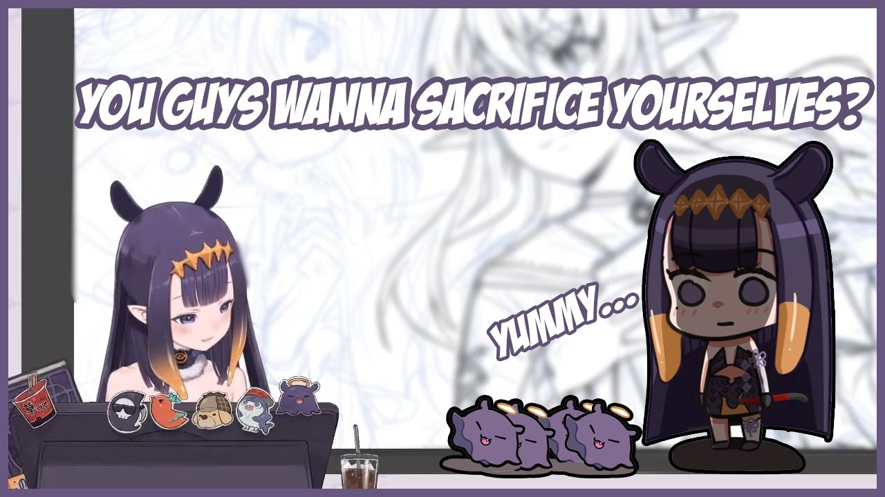 Ina Wants Some Sacrifice from Chat!