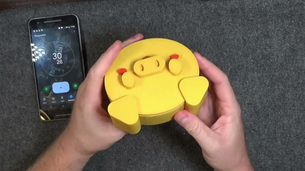 Meet Oliver, a pig themed sequential discovery puzzle