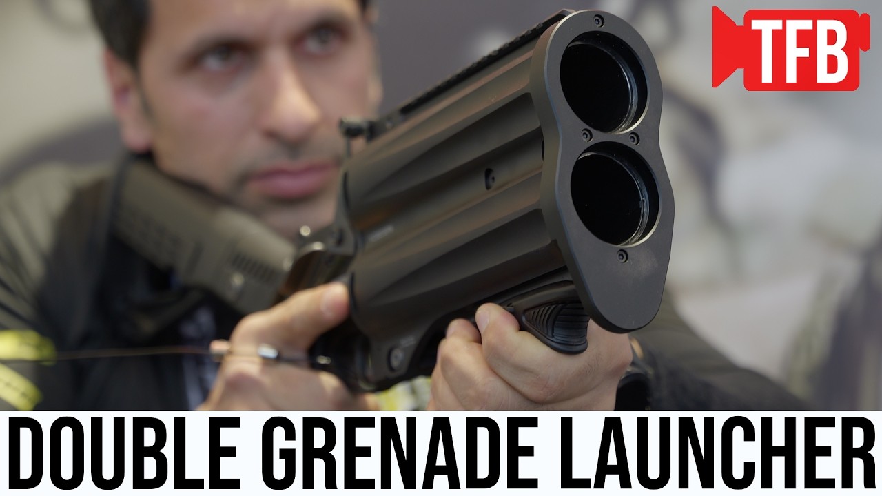 DOUBLE BARREL GRENADE LAUNCHER