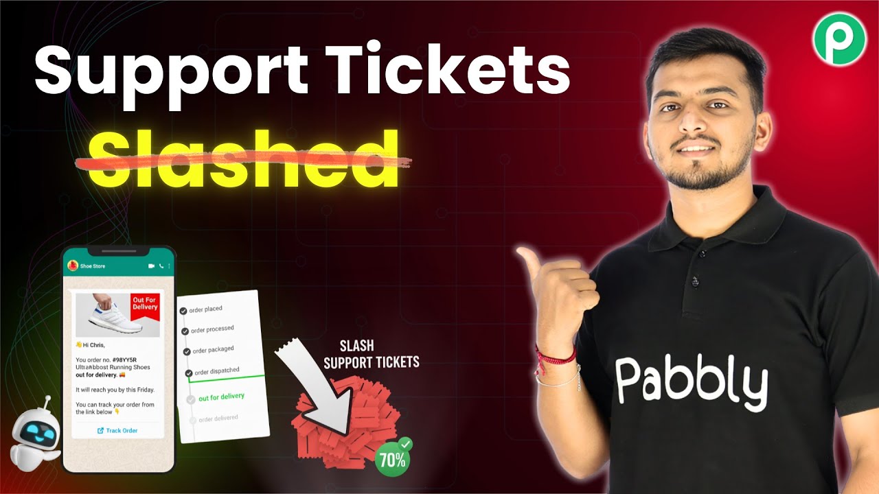 Reduce Support Tickets by 70%! (Automate Order Tracking on WhatsApp)