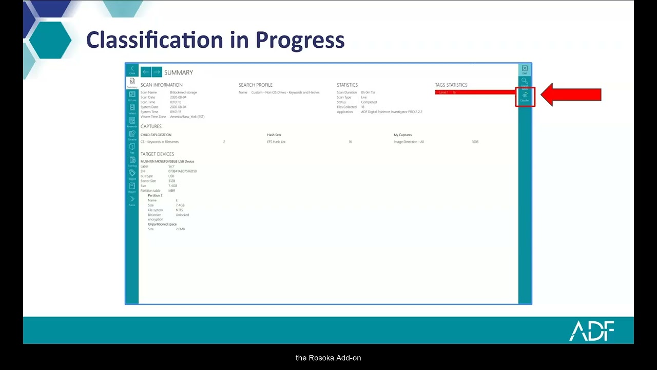 Post-Scan Analysis: Keywords, Entity Extraction & Media Classification | ADF Solutions