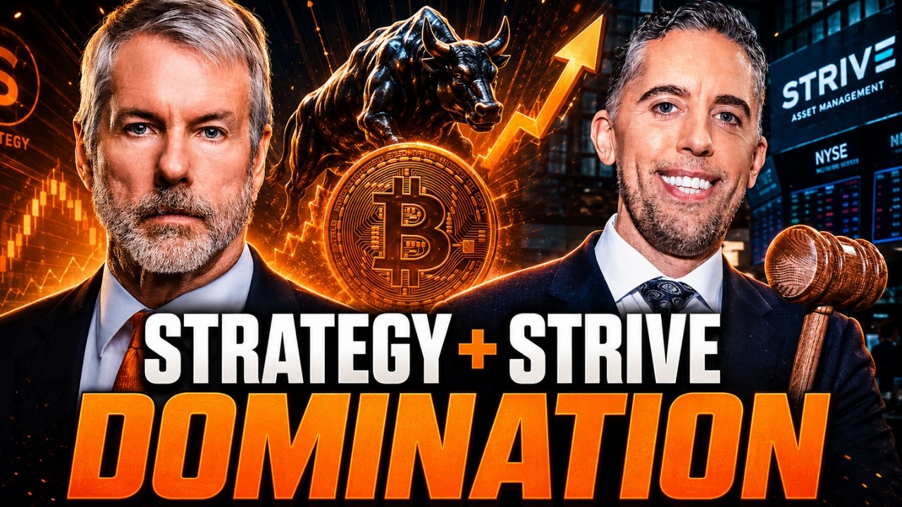 ДОМИНИРОВАНИЕ MSTR + ДОМИНИРОВАНИЕ STRIVE = БОЛЬШЕ БИТКОИНОВ И НАЛИЧНЫХ