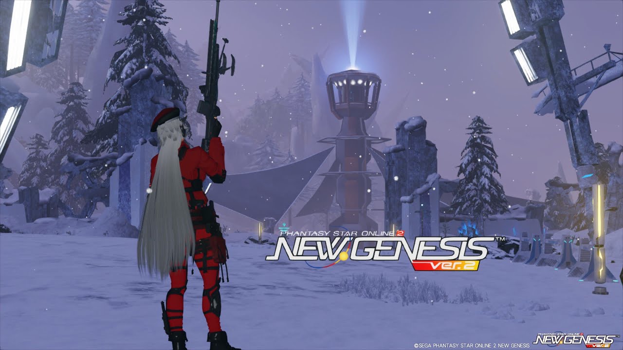 PSO2NGS Time Extension Quest: Frozen Forest Extermination