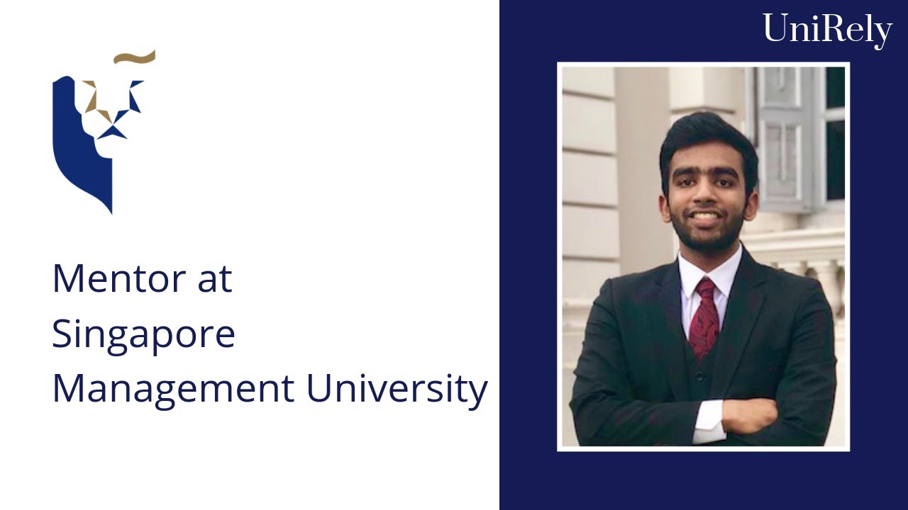International student&rsquo;s life at Singapore Management University | UniRely&rsquo;s Mentor at SMU